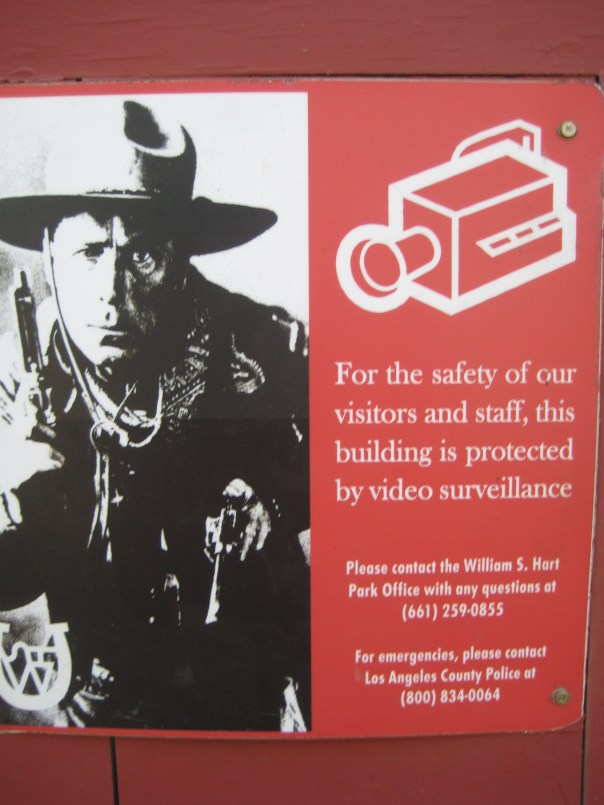 William S. Hart sign William S. Hart sign